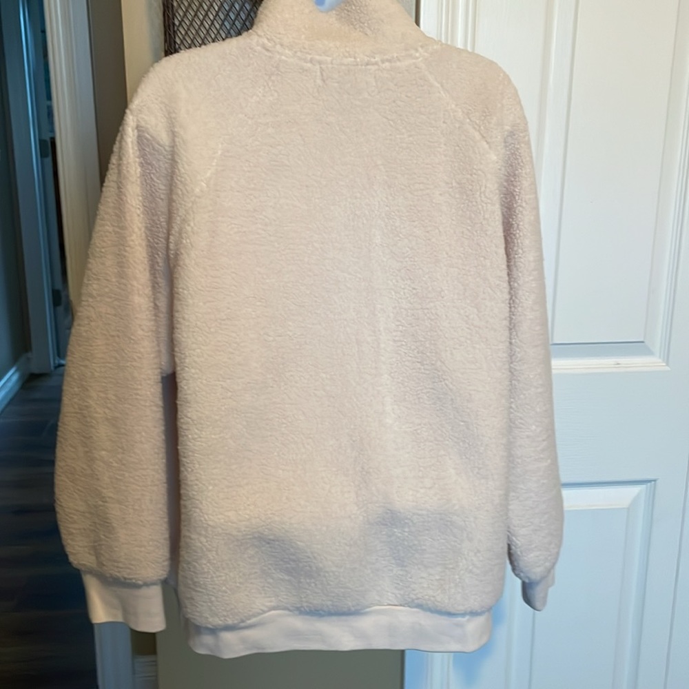 Sam Edelman Cream Zip-Up Jacket - Picture 4 of 5